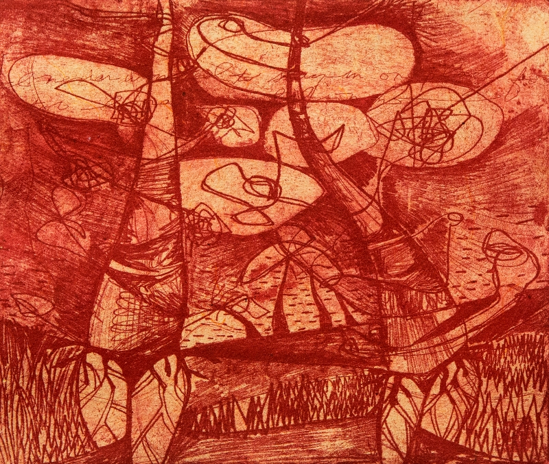 Walking Palms by artist Melissa Wen Mitchell